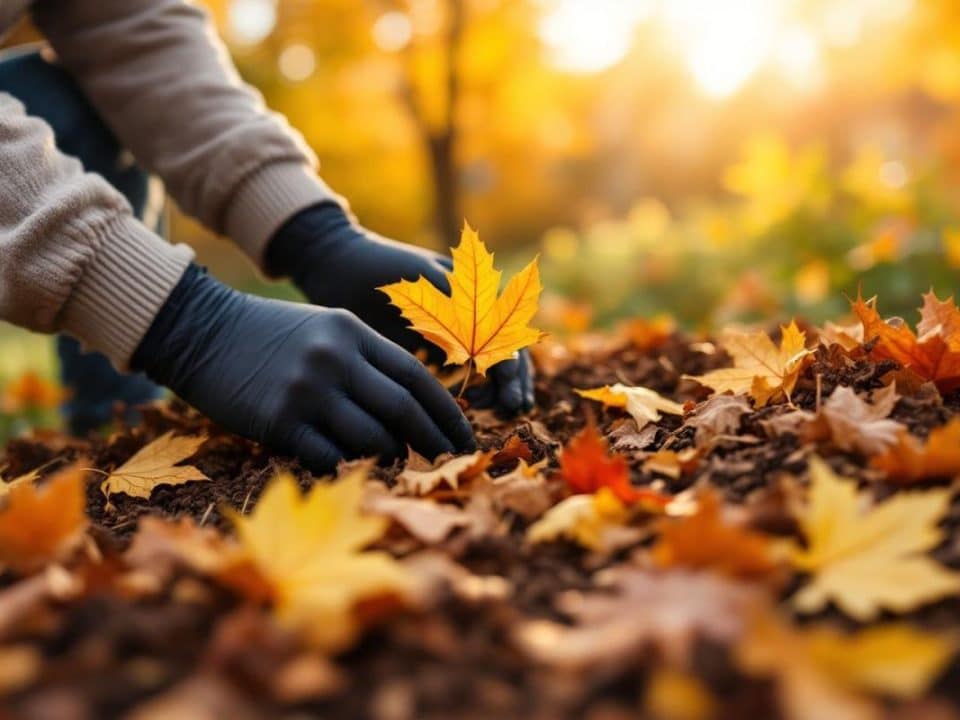 Créer un paillage d’automne gratuit : les astuces pour protéger vos plantes du gel